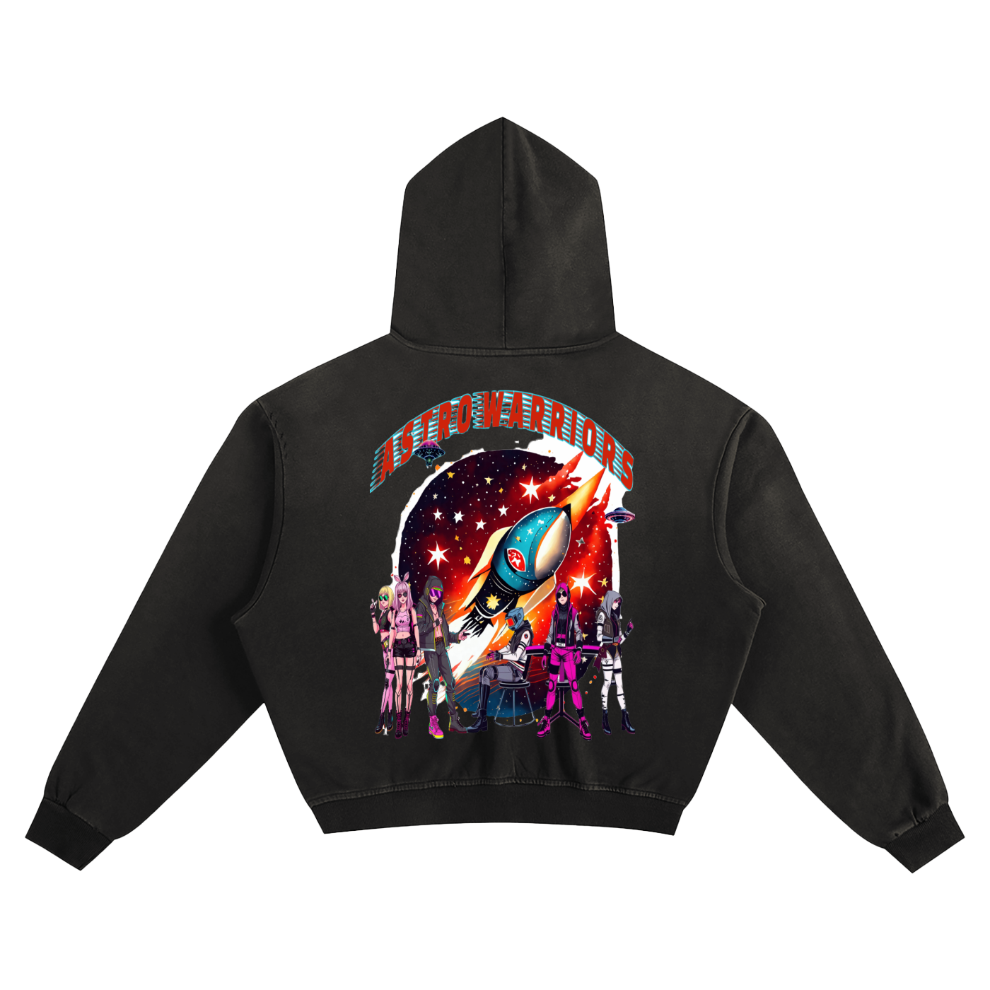 Sunfade Boxy Hoodie